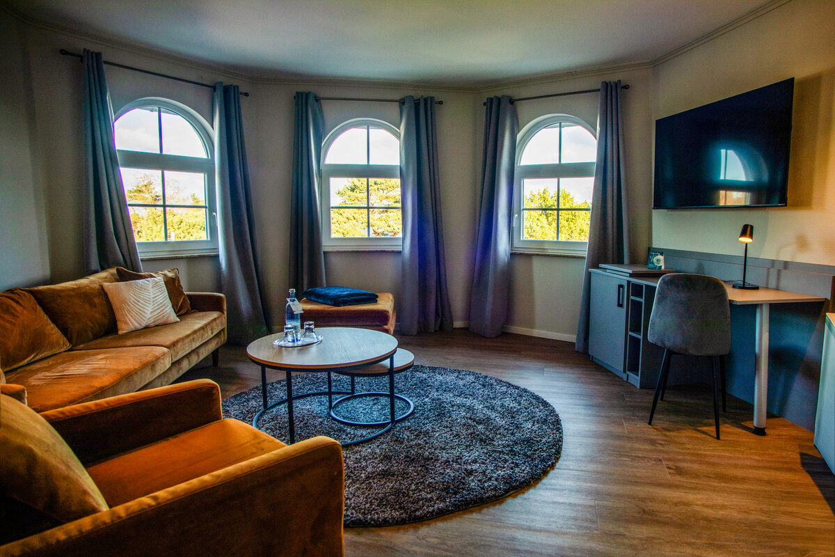 Familiensuite mit Panoramafenstern